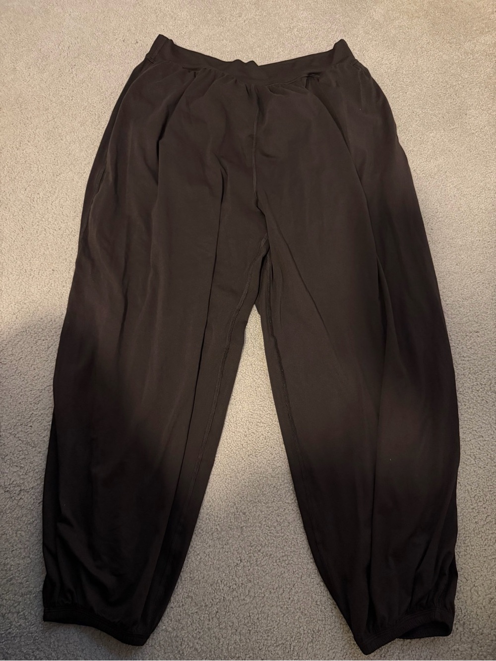 Aerie Offline chocolate brown Relaxed Fit Joggers size large